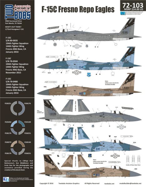 72-103 F-15C Repo Eagles 72-103 F-15C Repo Eagles