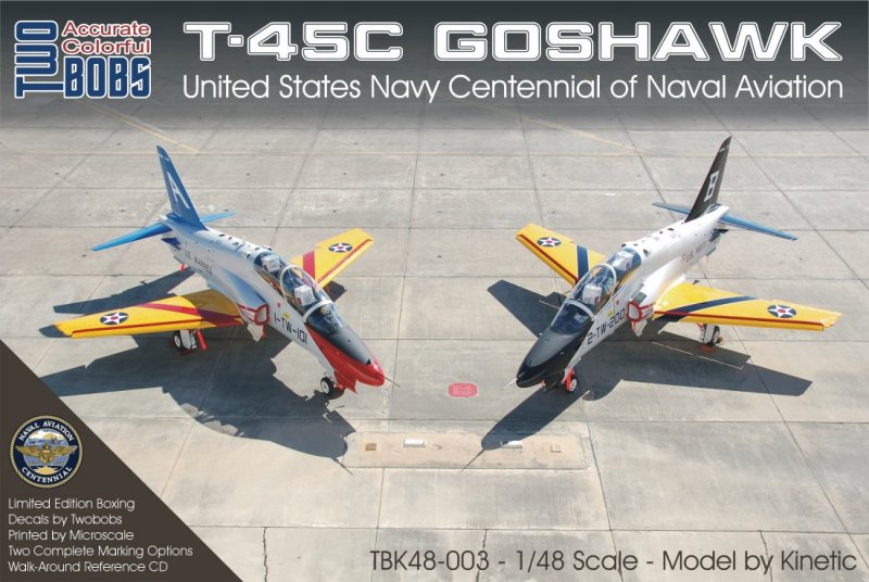 NEW 1:48 Caracal Models McDonnell-Douglas T-45C Goshawk CONA 100th USN 